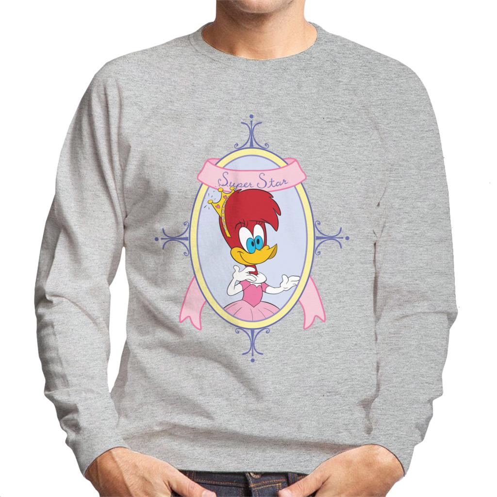 Woody Woodpecker Winnie Super Star Men's Sweatshirt product image 4
