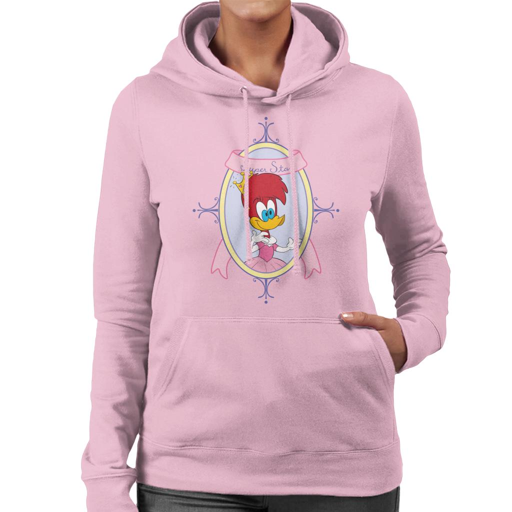 Woody Woodpecker Winnie Super Star Women's Hooded Sweatshirt product image 6