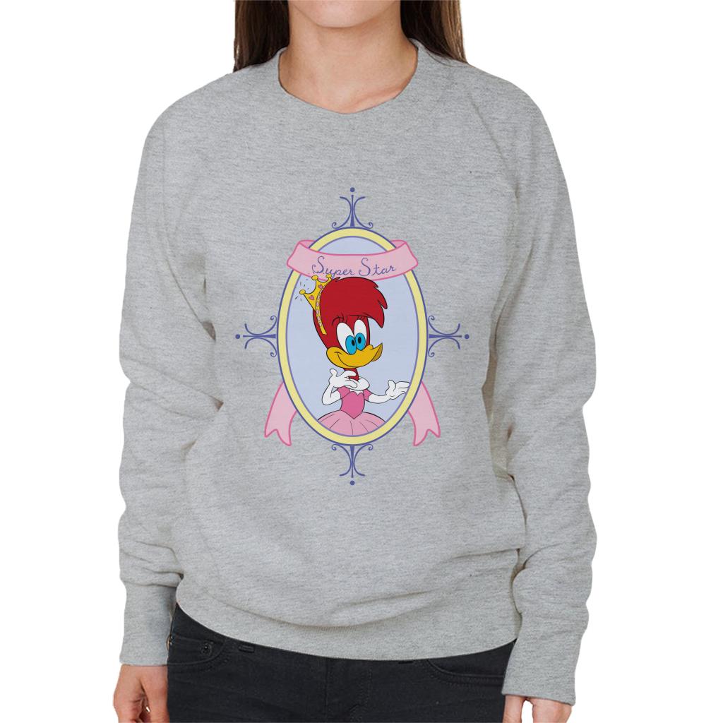 Woody Woodpecker Winnie Super Star Women's Sweatshirt product image 4