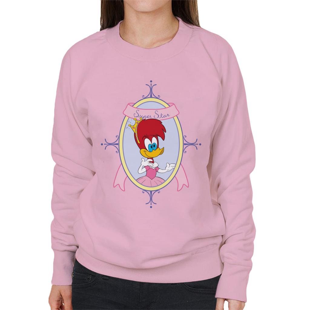Woody Woodpecker Winnie Super Star Women's Sweatshirt product image 6