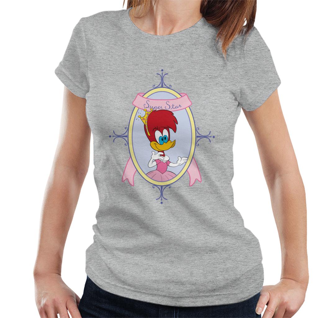 Woody Woodpecker Winnie Super Star Women's T-Shirt product image 4