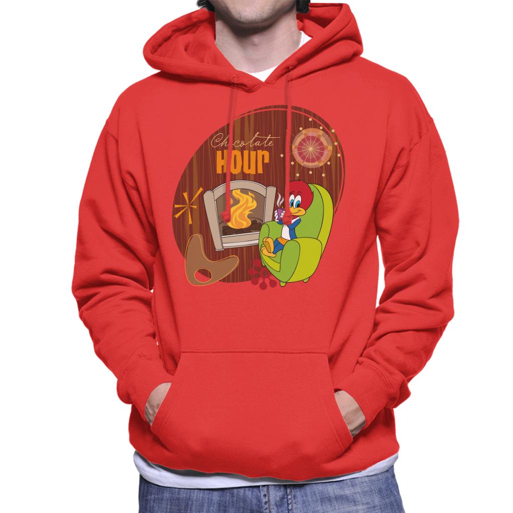 Woody Woodpecker Winnie Chocolate Hour Men's Hooded product image 4
