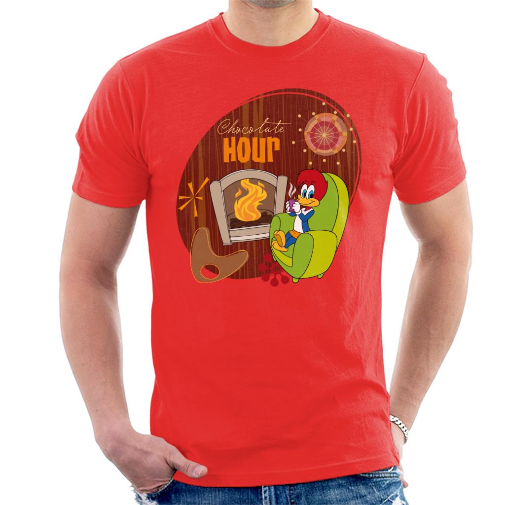 Woody Woodpecker Winnie Chocolate Hour Men's T-Shirt product image 4