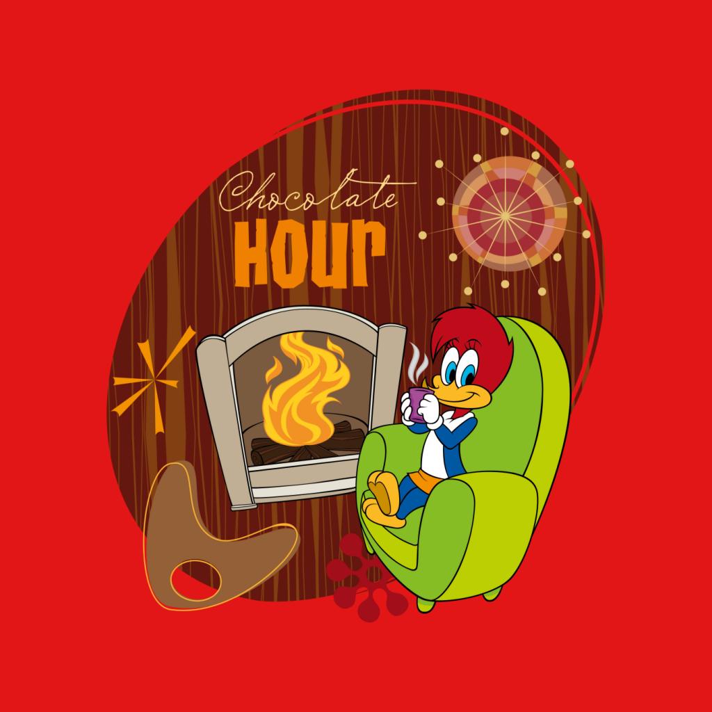 Woody Woodpecker Winnie Chocolate Hour Men's Hooded product image 5