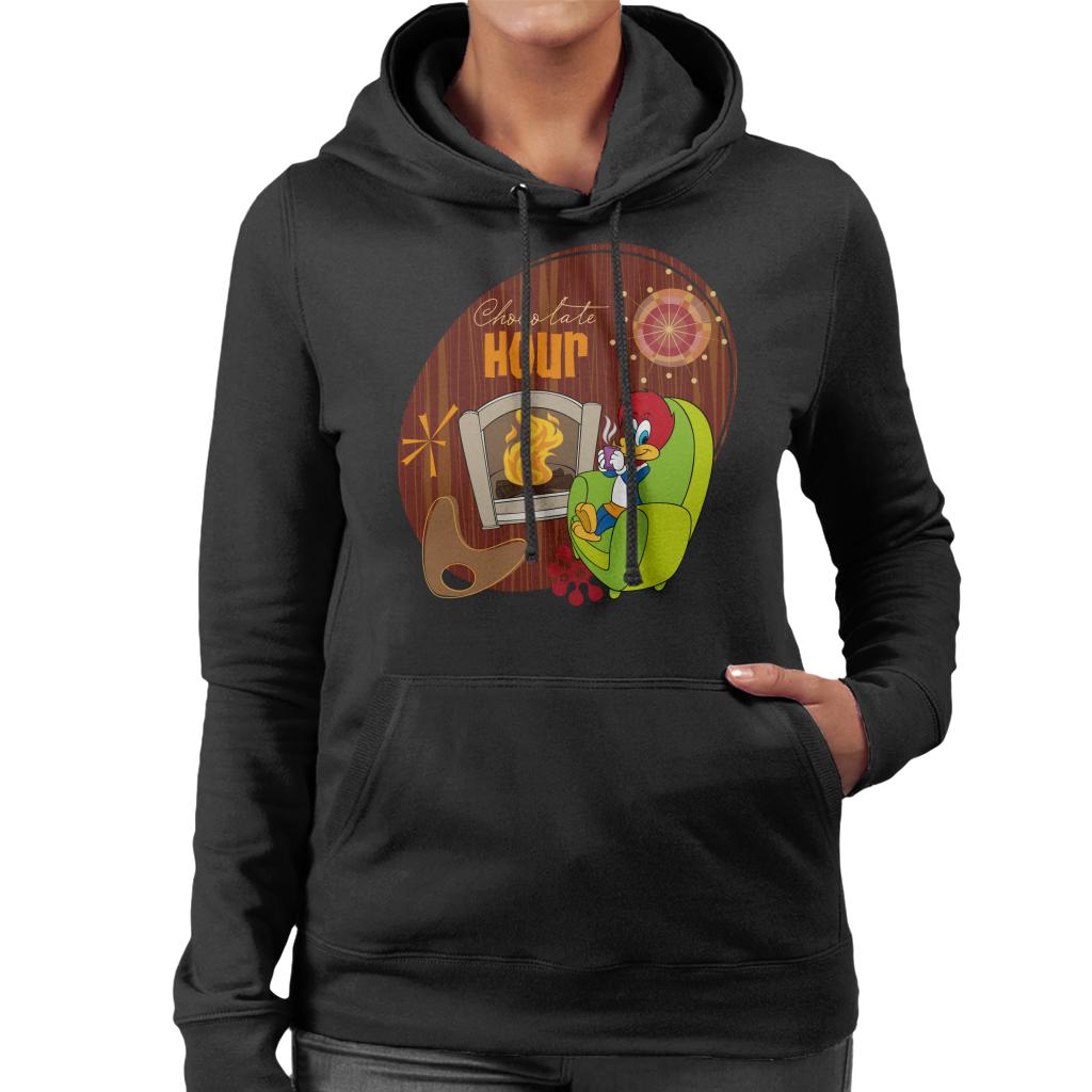 Woody Woodpecker Winnie Chocolate Hour Women's Hooded product image 1