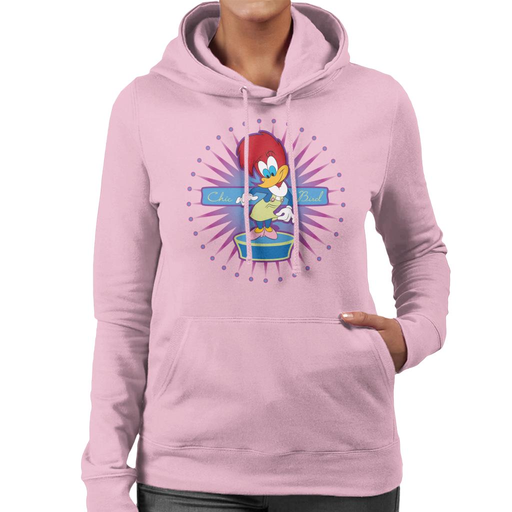 Woody Woodpecker Winnie Chic Bird Women's Hooded Sweatshirt product image 4