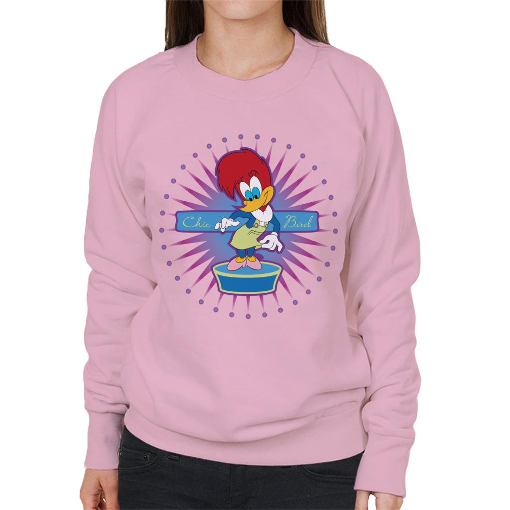 Woody Woodpecker Winnie Chic Bird Women's Sweatshirt product image 4