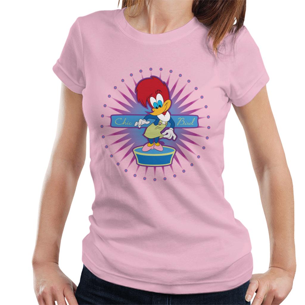Woody Woodpecker Winnie Chic Bird Women's T-Shirt product image 4