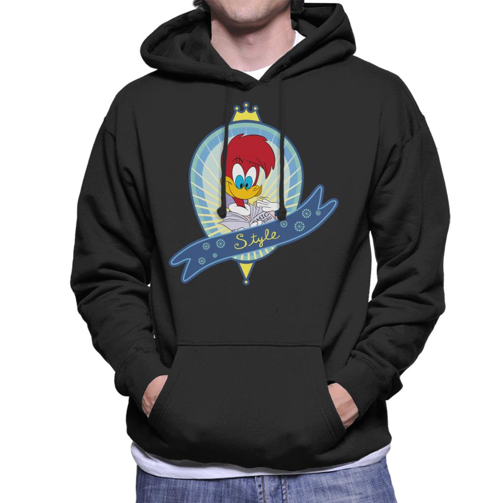 Woody Woodpecker Winnie Style Men's Hooded Sweatshirt product image 1