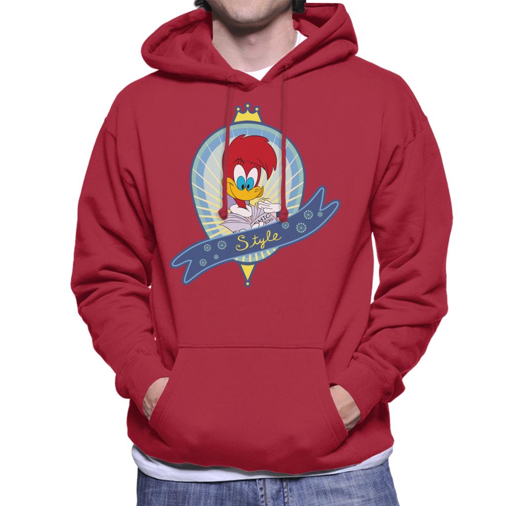 Woody Woodpecker Winnie Style Men's Hooded Sweatshirt product image 4