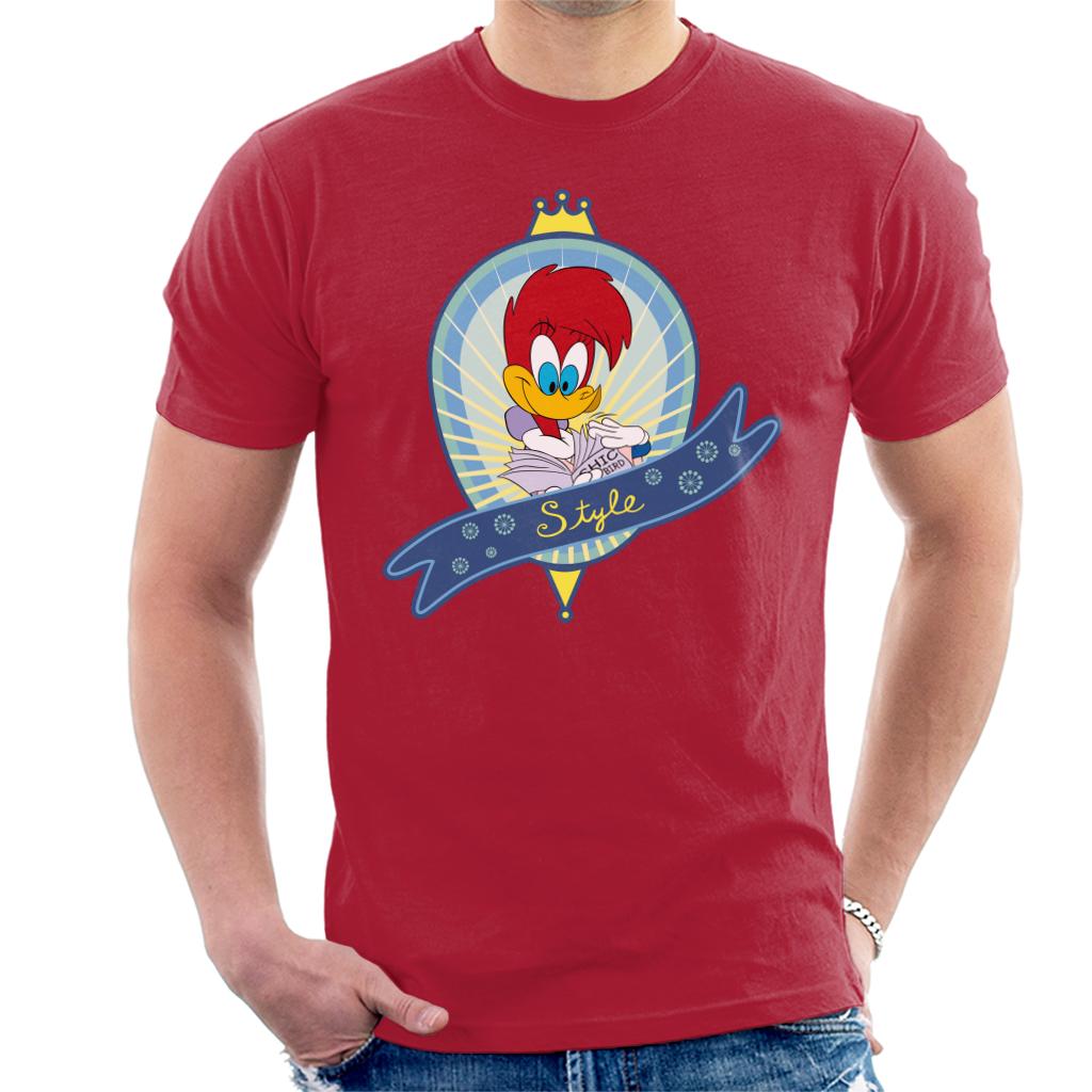 Woody Woodpecker Winnie Style Men's T-Shirt product image 4