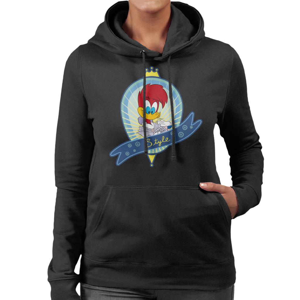 Woody Woodpecker Winnie Style Women's Hooded Sweatshirt product image 1
