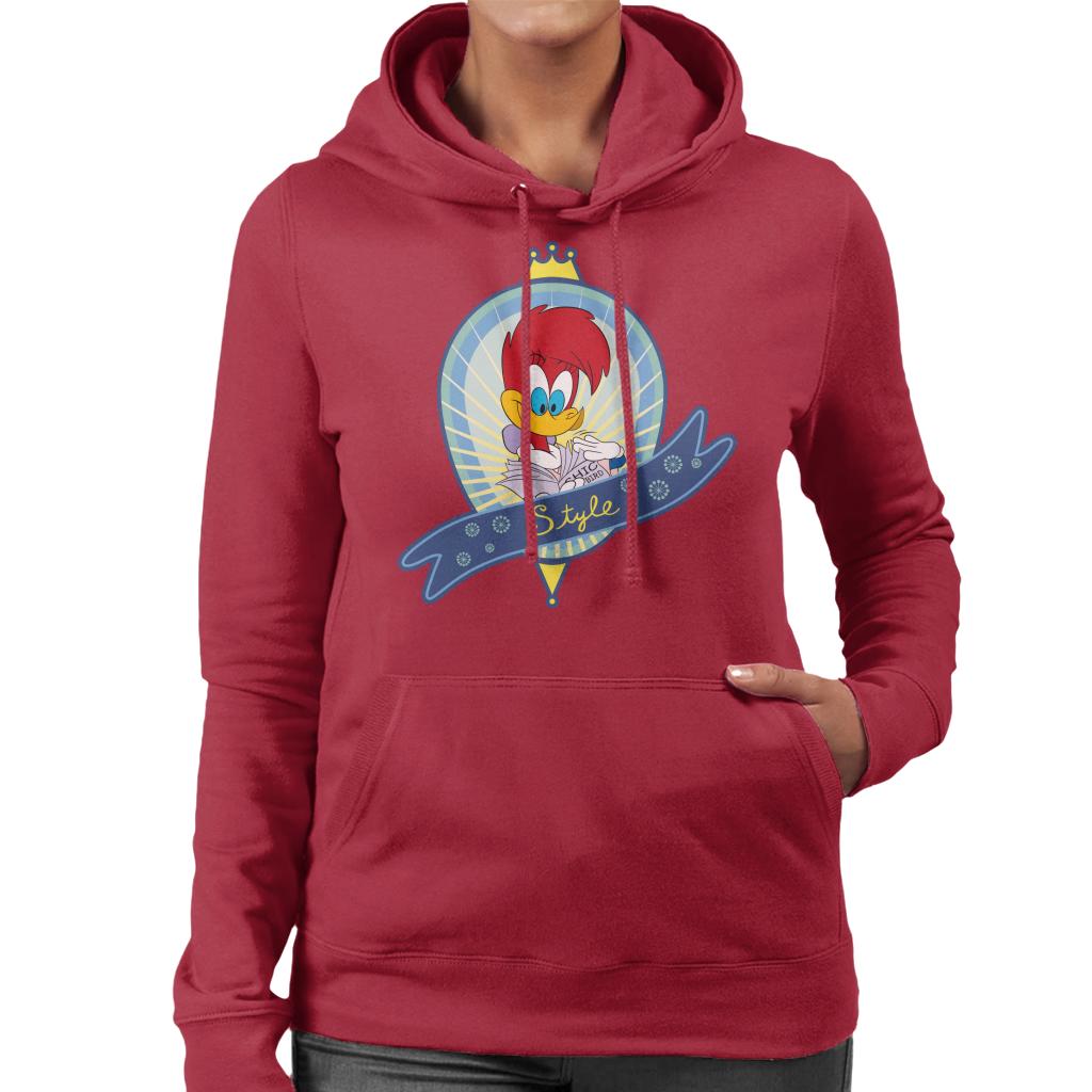 Woody Woodpecker Winnie Style Women's Hooded Sweatshirt product image 4