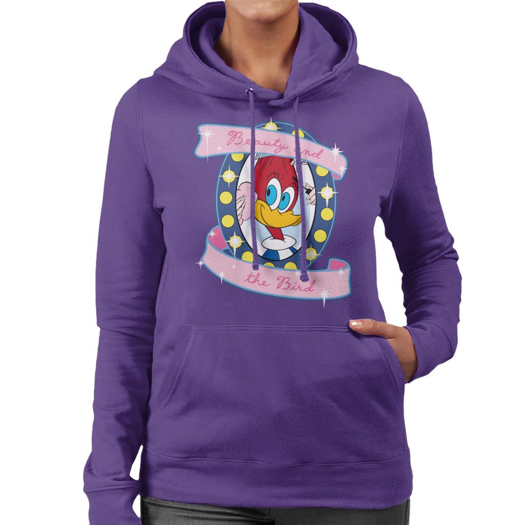 Woody Woodpecker Beauty And The Bird Women's Hooded product image 4