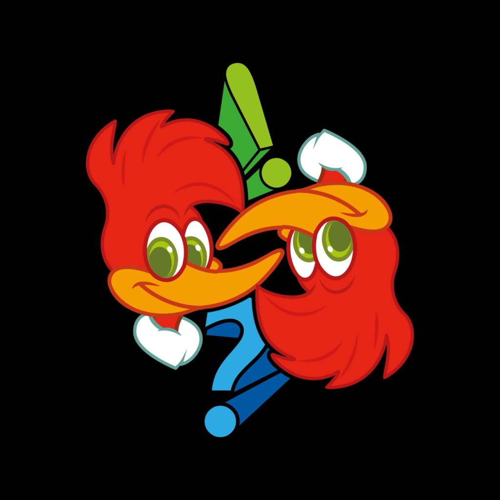 Woody Woodpecker Winnie Question Mark Men's Sweatshirt product image 2