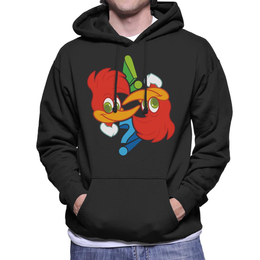 Woody Woodpecker Winnie Question Mark Men's Hooded product image 1