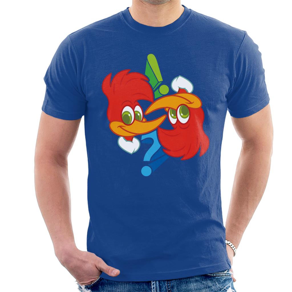 Woody Woodpecker Winnie Question Mark Men's T-Shirt product image 4