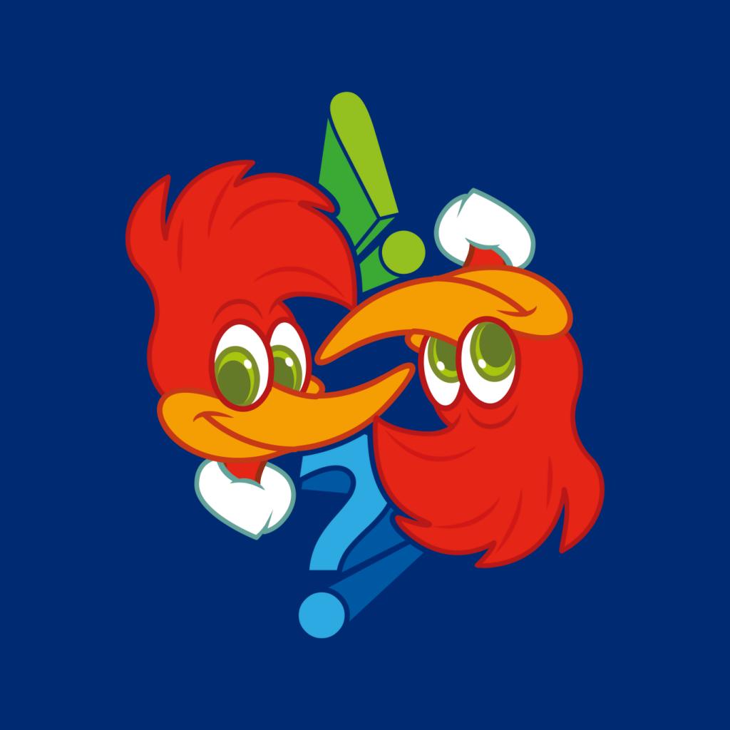Woody Woodpecker Winnie Question Mark Men's Sweatshirt product image 5