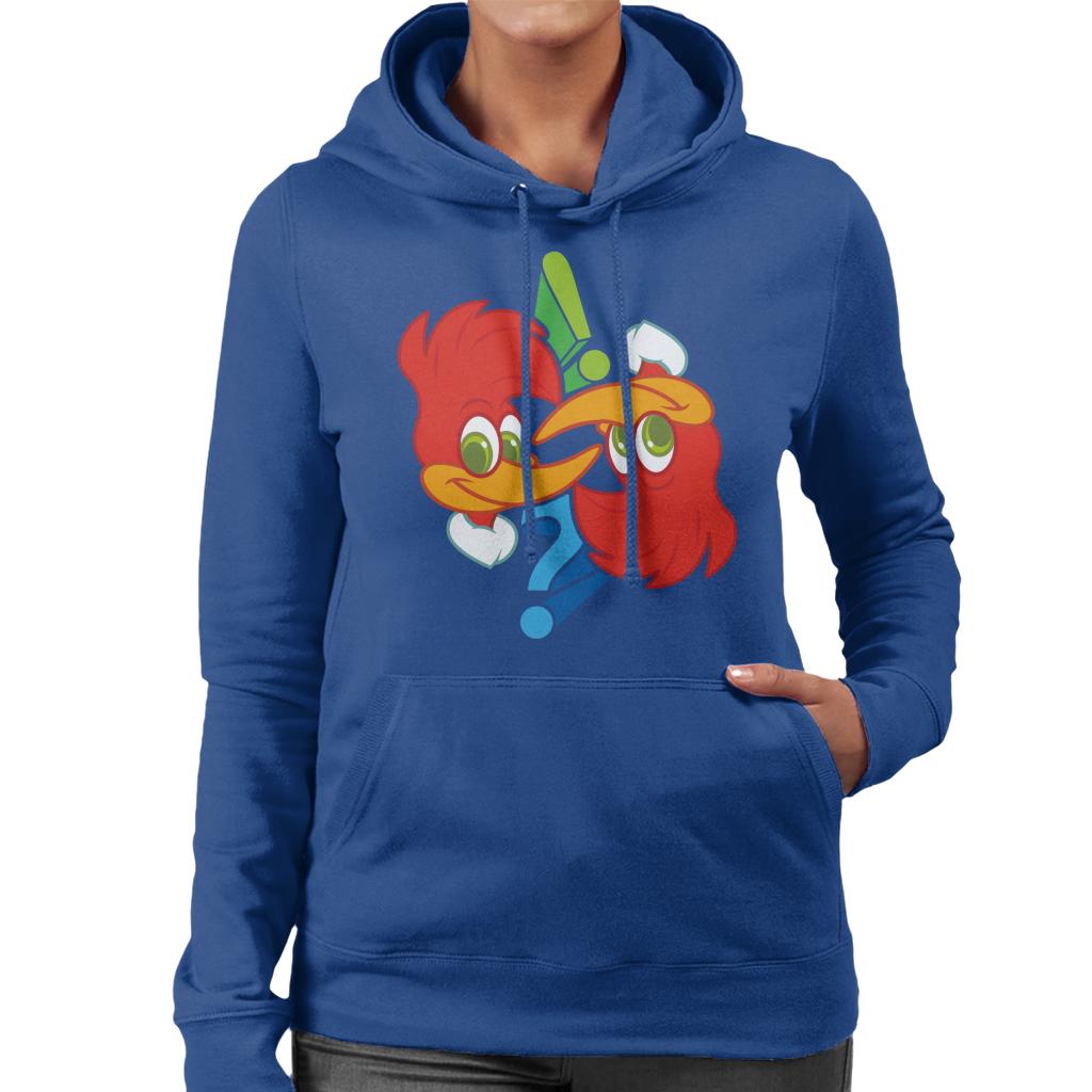 Woody Woodpecker Winnie Question Mark Women's Hooded product image 4