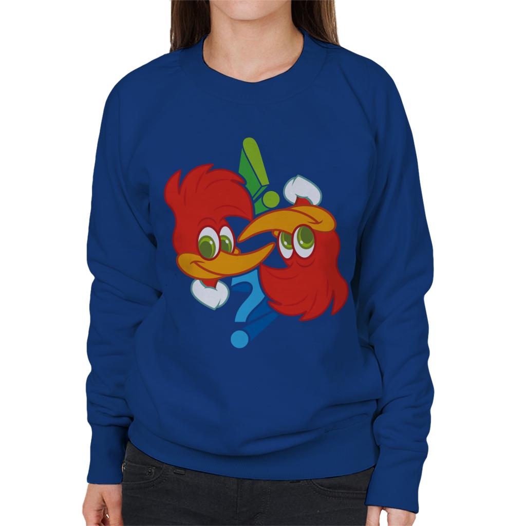 Woody Woodpecker Winnie Question Mark Women's Sweatshirt product image 4