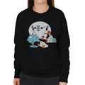 Woody Woodpecker Chilly Willy Fishing Women's Sweatshirt product image 1