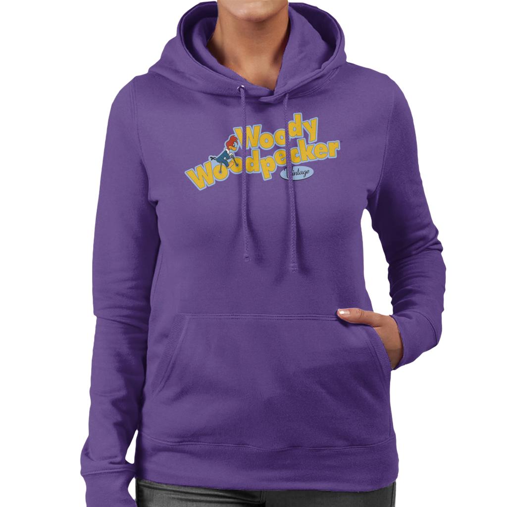Woody Woodpecker Vintage Women's Hooded Sweatshirt product image 4