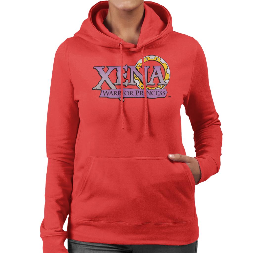 Xena Warrior Princess Logo Women's Hooded Sweatshirt product image 4