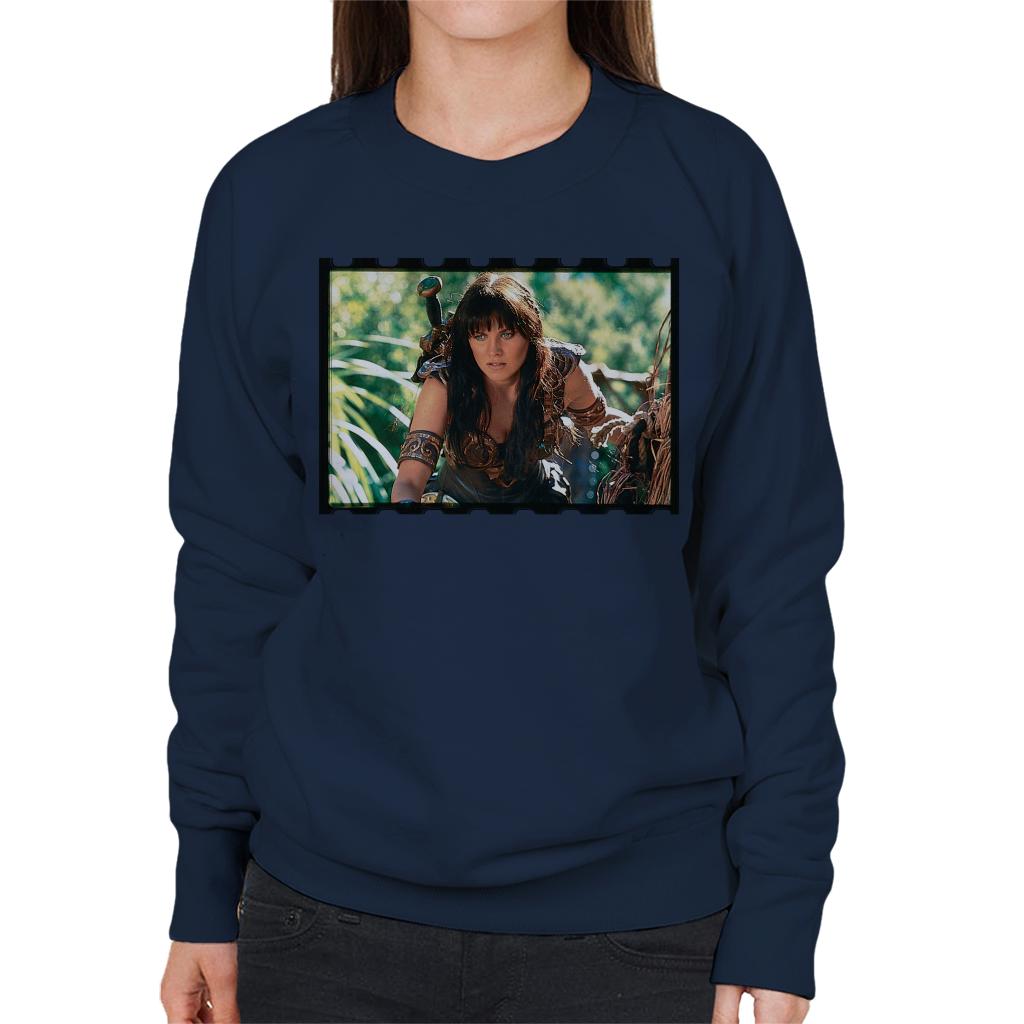 Xena Warrior Princess Spying Women's Sweatshirt product image 1