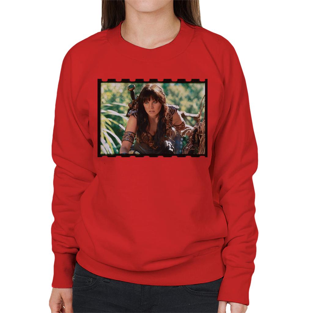 Xena Warrior Princess Spying Women's Sweatshirt product image 4