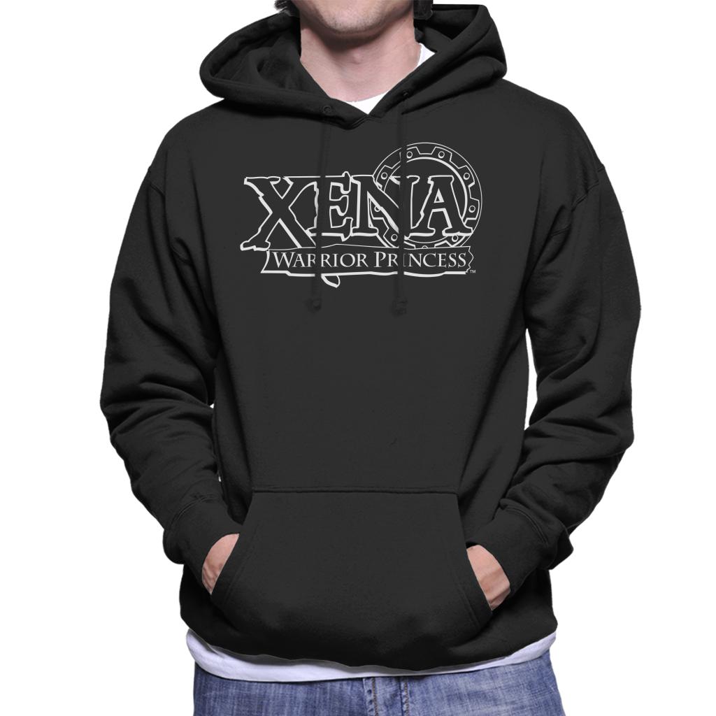 Xena Warrior Princess Vintage Logo Men's Hooded Sweatshirt product image 1