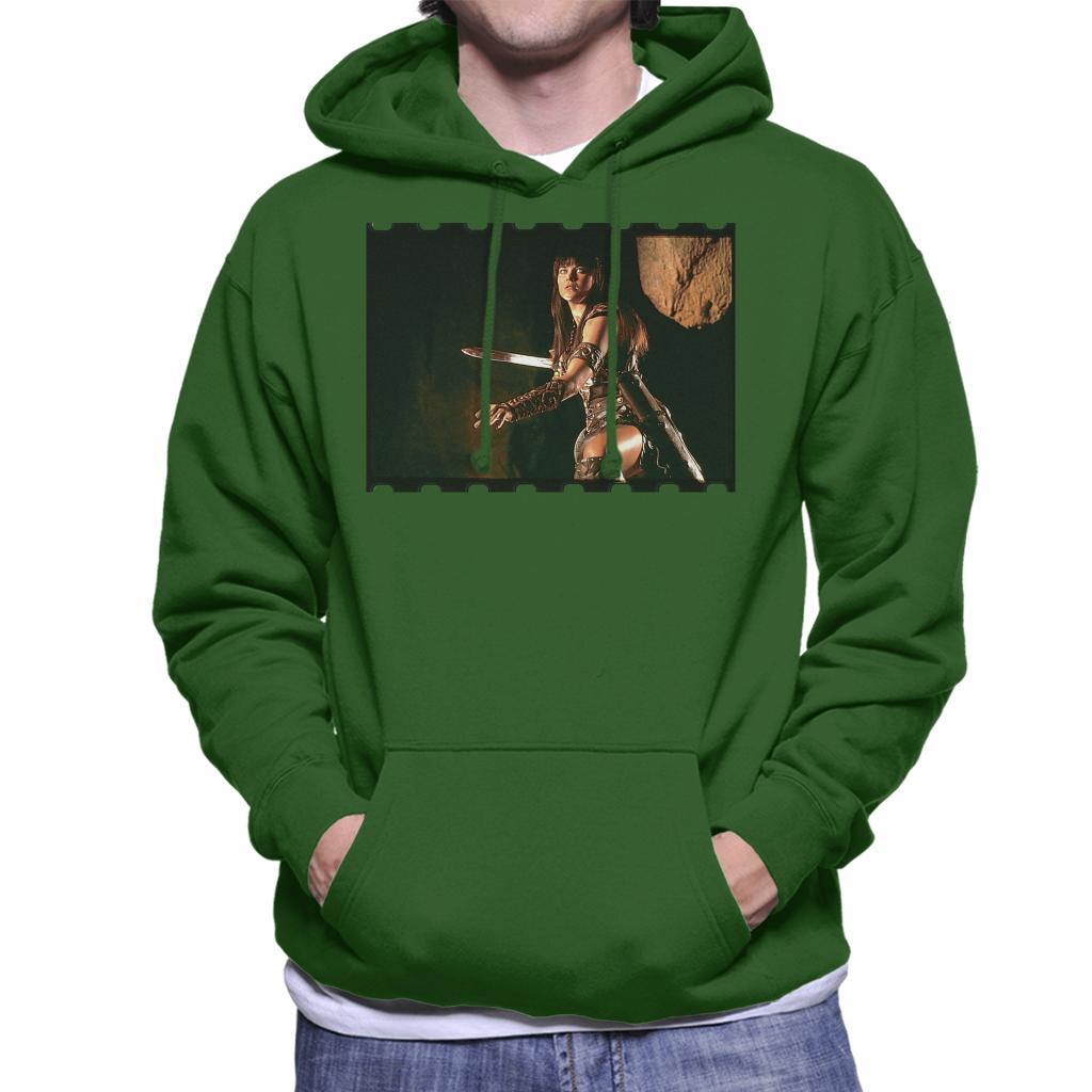 Xena Warrior Princess Fighting Men's Hooded Sweatshirt product image 4