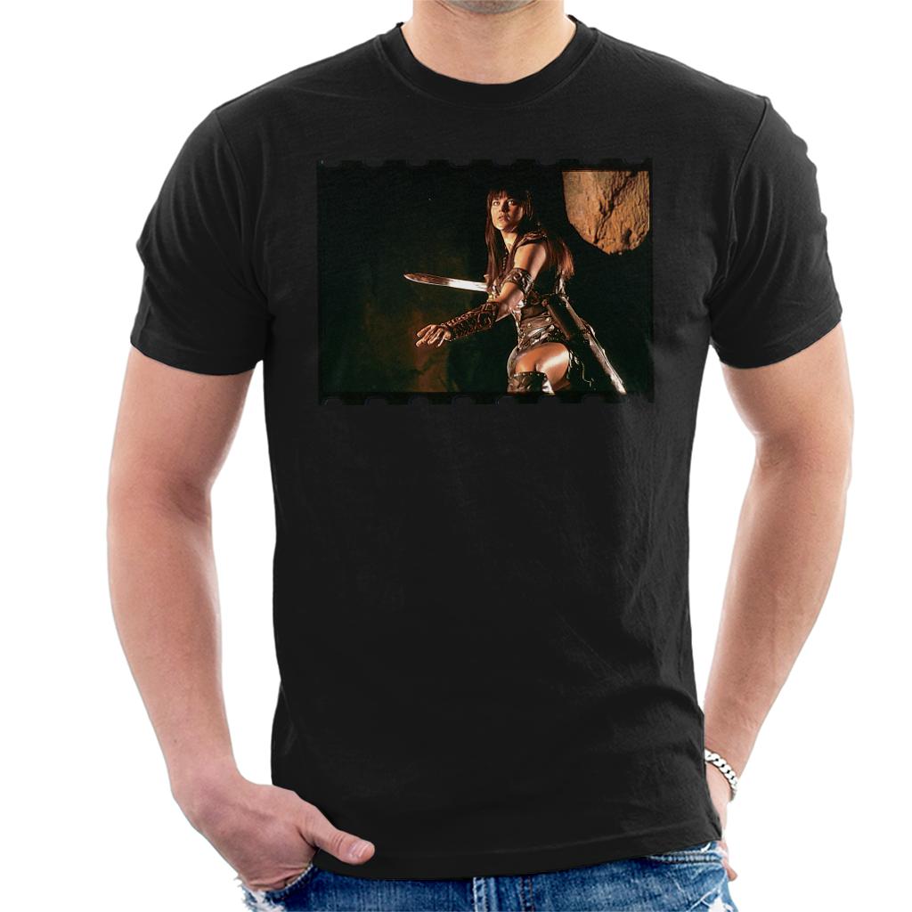 Xena Warrior Princess Fighting Men's T-Shirt product image 1