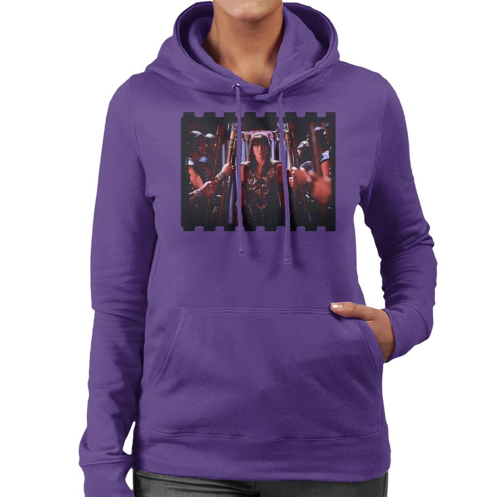 Xena Warrior Princess And Her Soldiers Women's Hooded product image 4