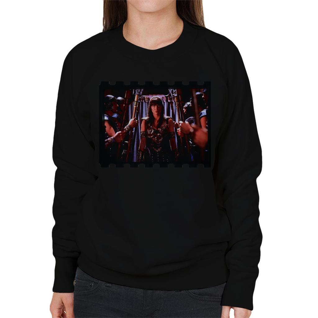 Xena Warrior Princess And Her Soldiers Women's Sweatshirt product image 1