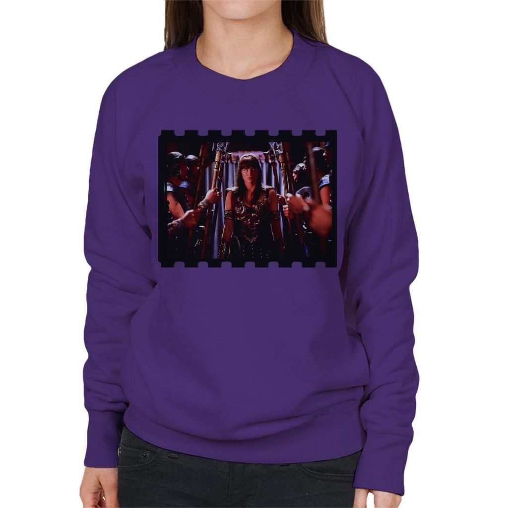 Xena Warrior Princess And Her Soldiers Women's Sweatshirt product image 4