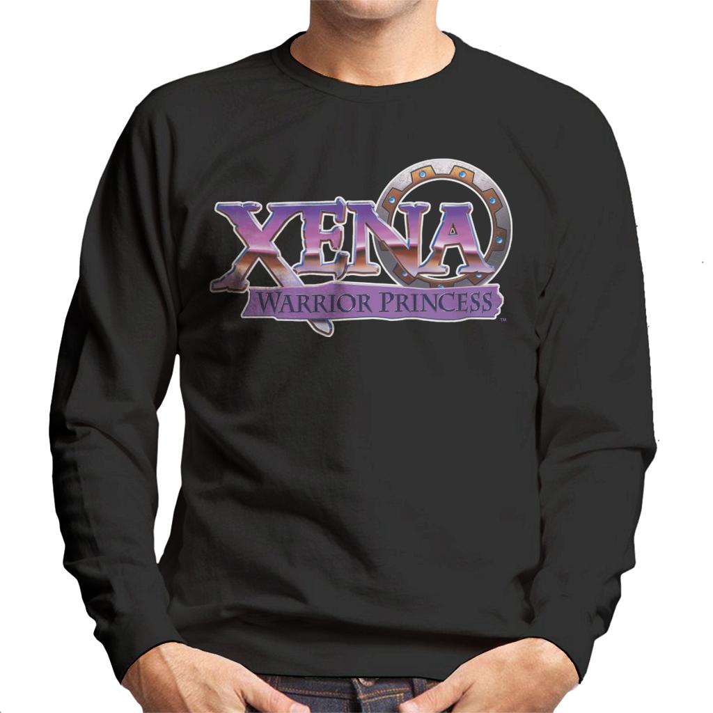 Xena Warrior Princess Purple Logo Men's Sweatshirt product image 1