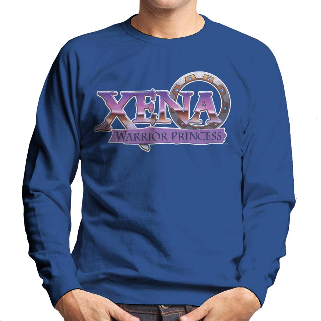 Xena Warrior Princess Purple Logo Men's Sweatshirt product image 4