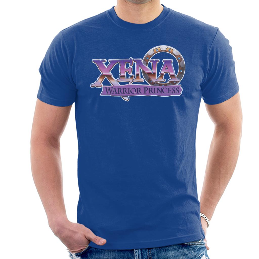 Xena Warrior Princess Purple Logo Men's T-Shirt product image 4