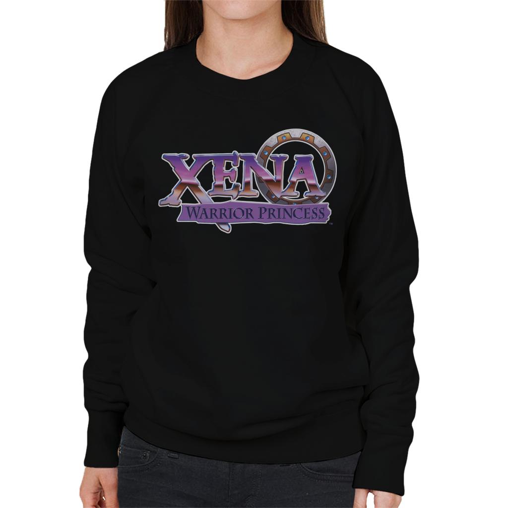 Xena Warrior Princess Purple Logo Women's Sweatshirt product image 1