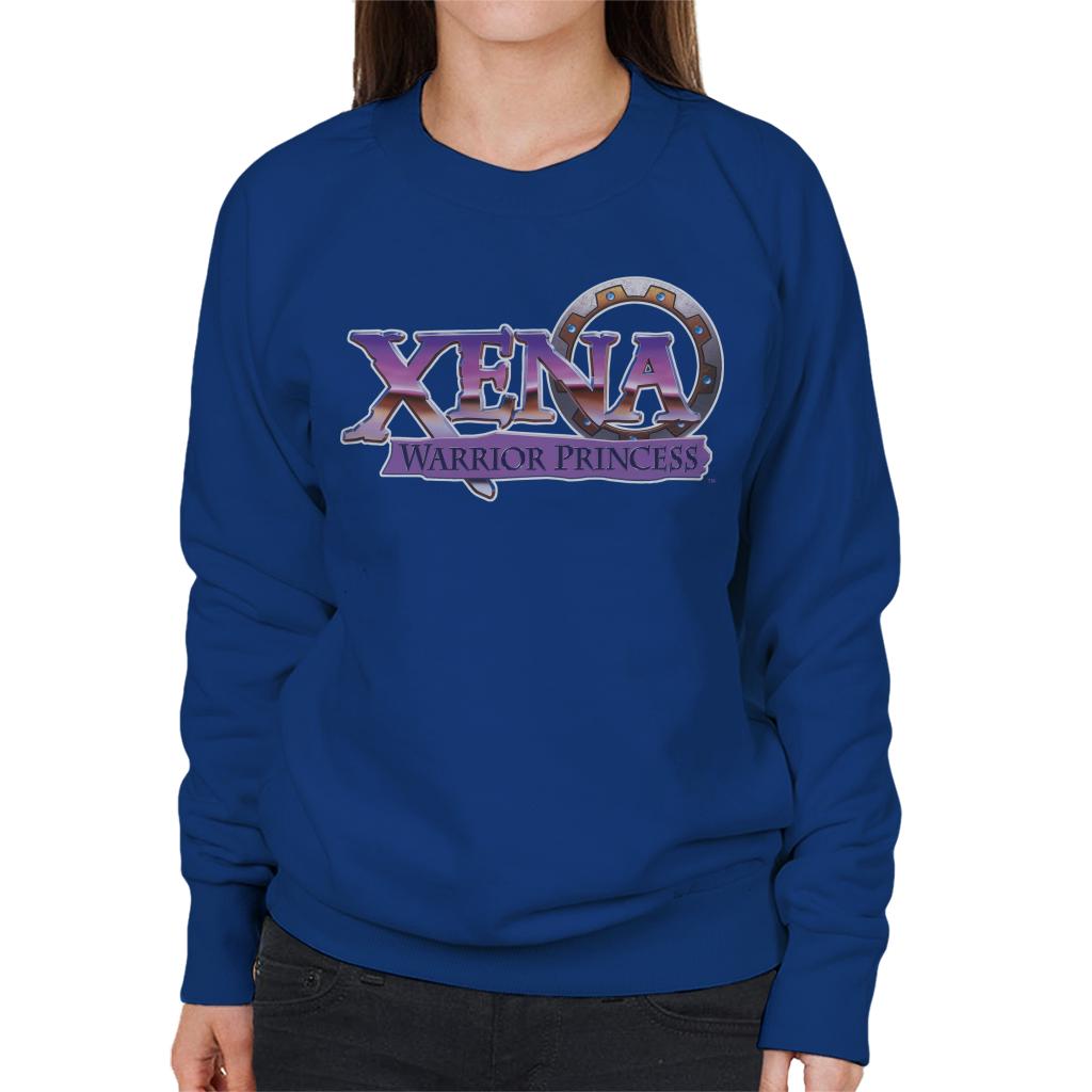 Xena Warrior Princess Purple Logo Women's Sweatshirt product image 4
