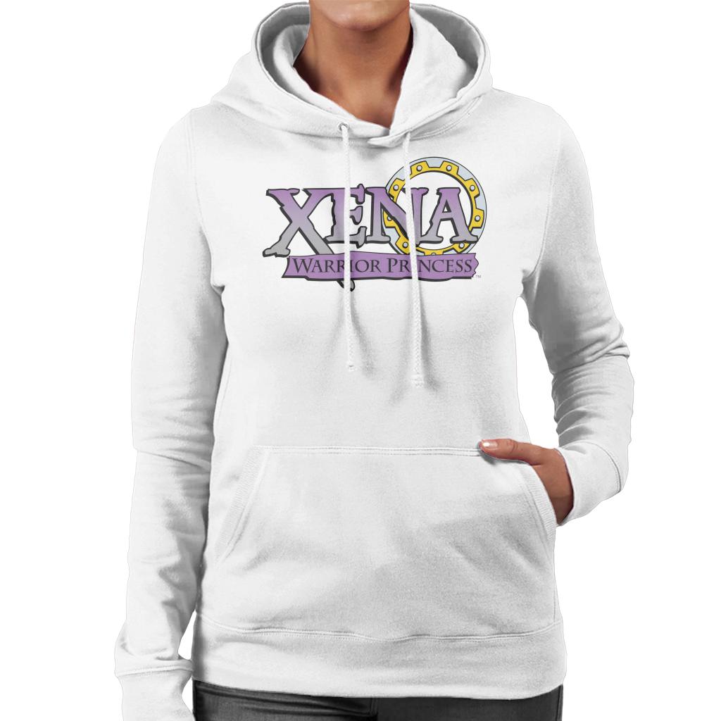 Xena Warrior Princess Purple Gradient Logo Women's Hooded product image 1