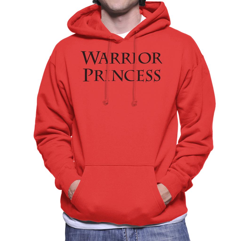 Xena Warrior Princess Text Men's Hooded Sweatshirt product image 4