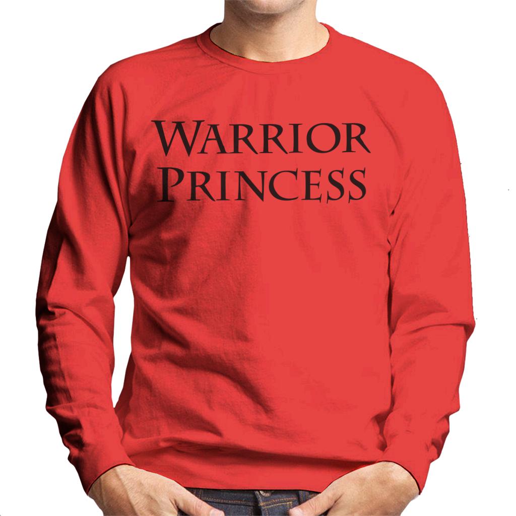 Xena Warrior Princess Text Men's Sweatshirt product image 4