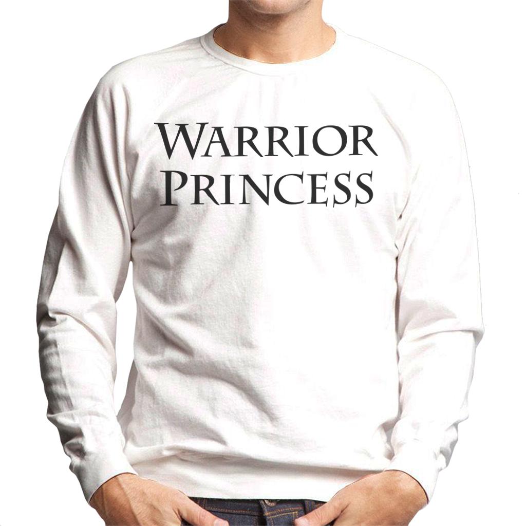 Xena Warrior Princess Text Men's Sweatshirt product image 1