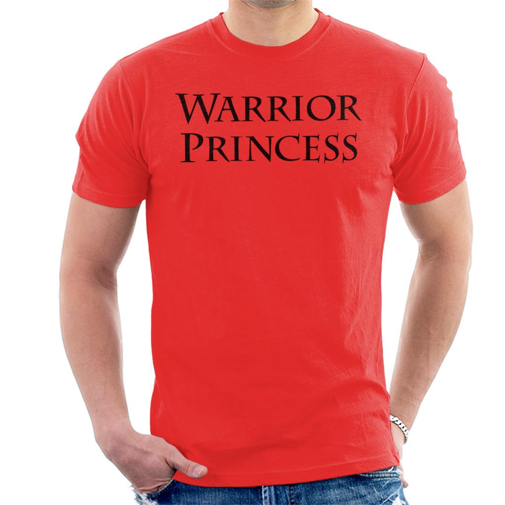 Xena Warrior Princess Text Men's T-Shirt product image 4