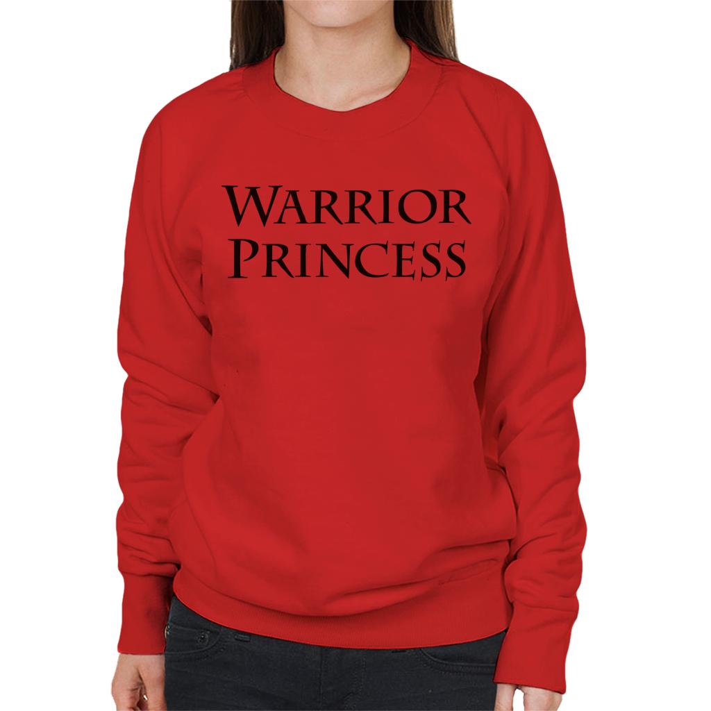 Xena Warrior Princess Text Women's Sweatshirt product image 4