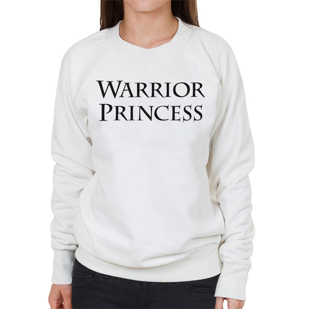 Xena Warrior Princess Text Women's Sweatshirt product image 1