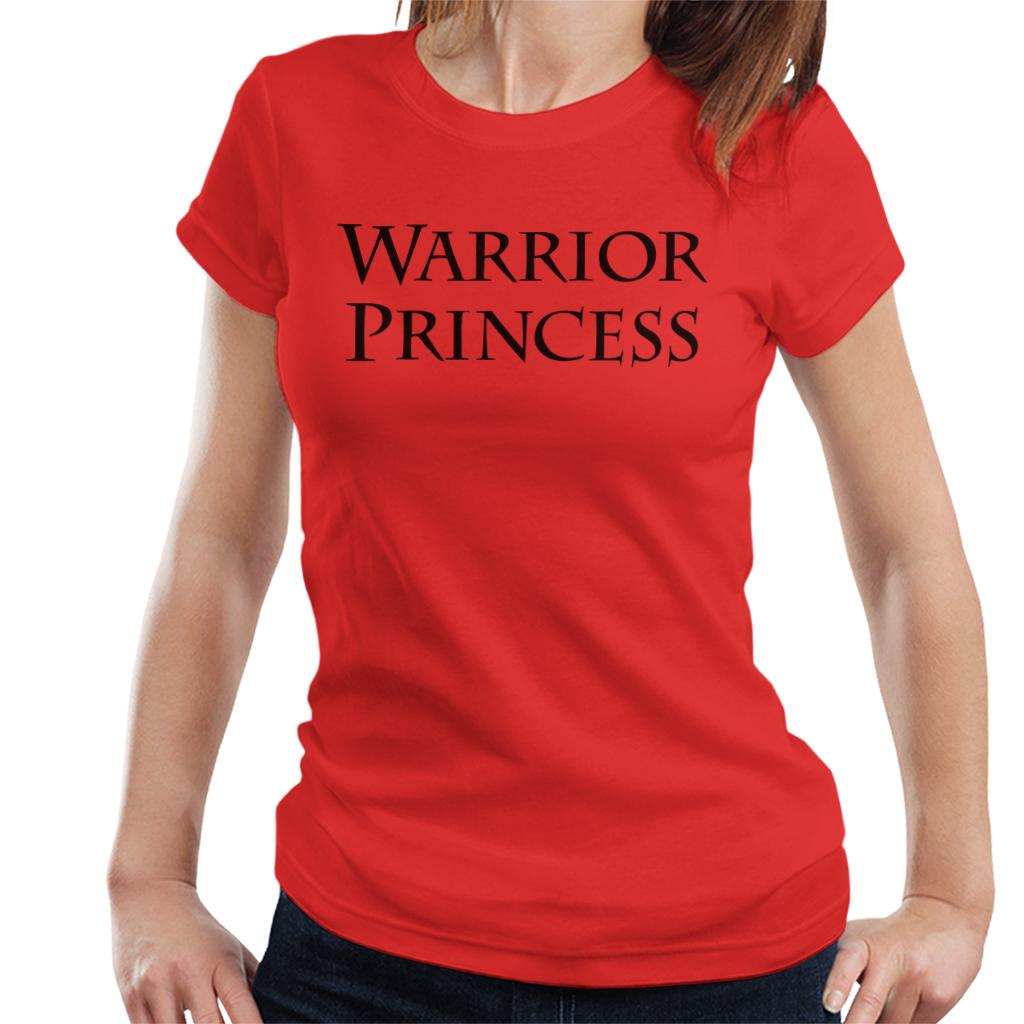 Xena Warrior Princess Text Women's T-Shirt product image 4