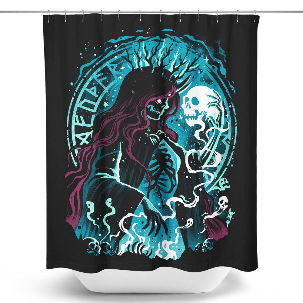 Queen of Niflheim - Shower Curtain