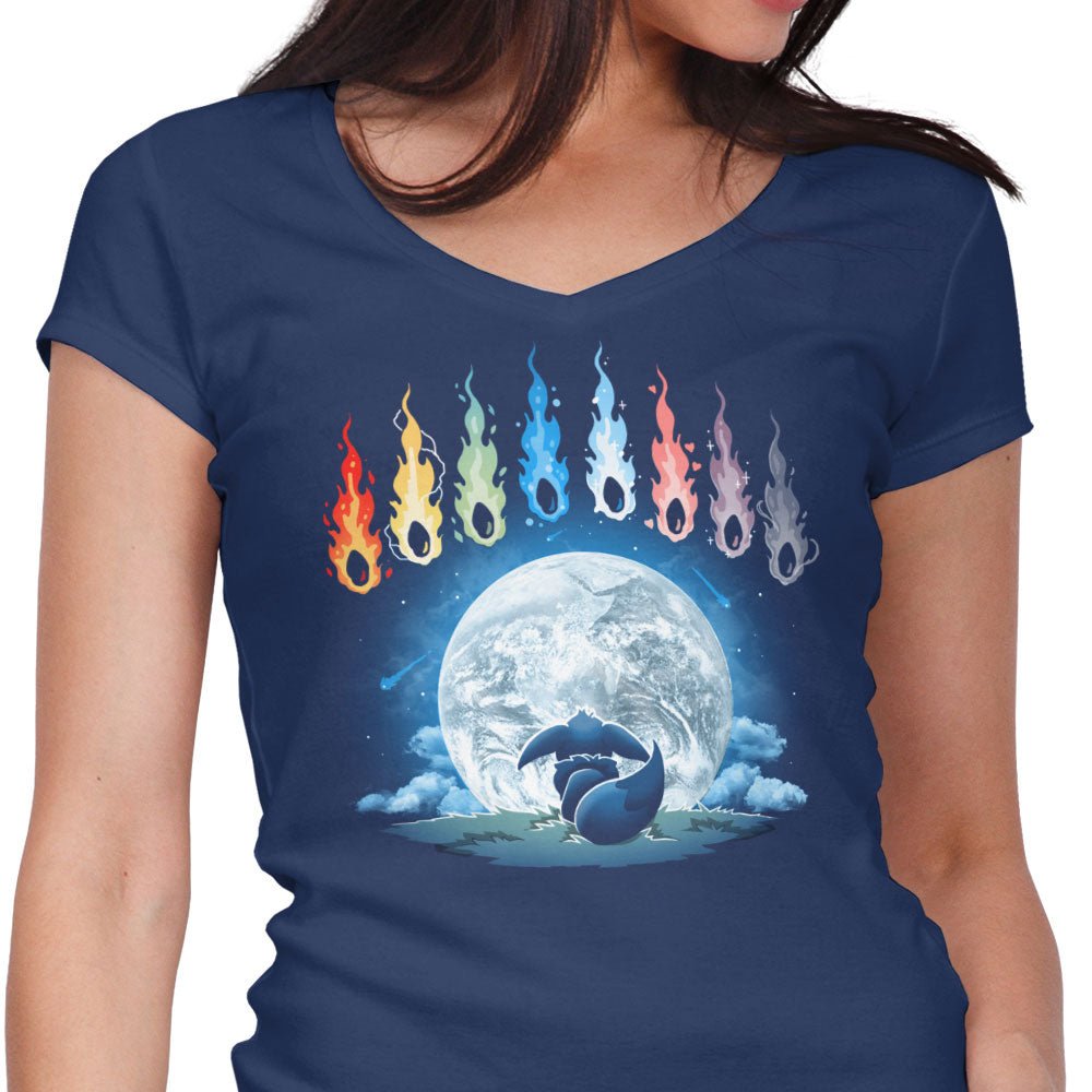 Rainbow Stones - Women's V-Neck product image 3